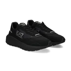 EA7 Zapatillas de Hombre 7X000341 MZ186 BLACK/SIL