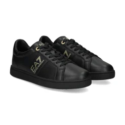 EA7 Zapatillas de Hombre 7X000332 MZ177 BLACK/GOL