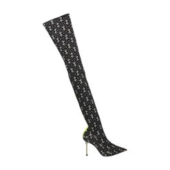 ELISABETTA FRANCHI Botas con tacón de Mujer SA33L36E2 110 NEGRO