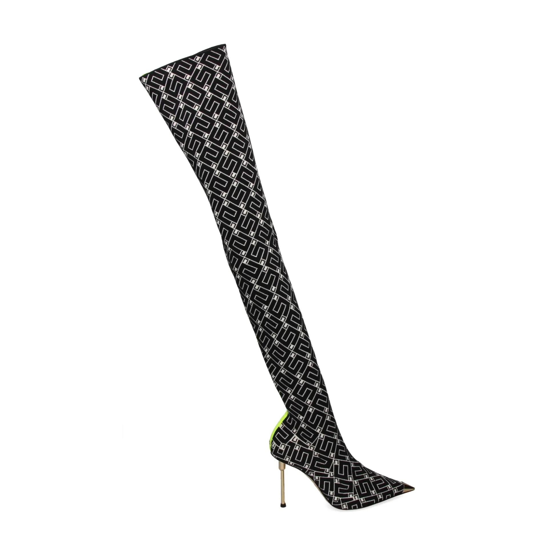 ELISABETTA FRANCHI Botas con tacón de Mujer SA33L36E2 110 NEGRO