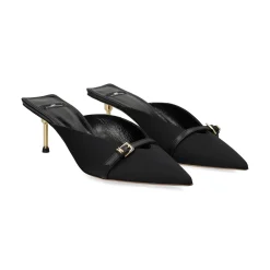 ELISABETTA FRANCHI Zuecos de Mujer SA33L52E2 110 NEGRO