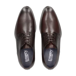 EMIREY Zapatos de vestir de Hombre E-506 DARK BROWN