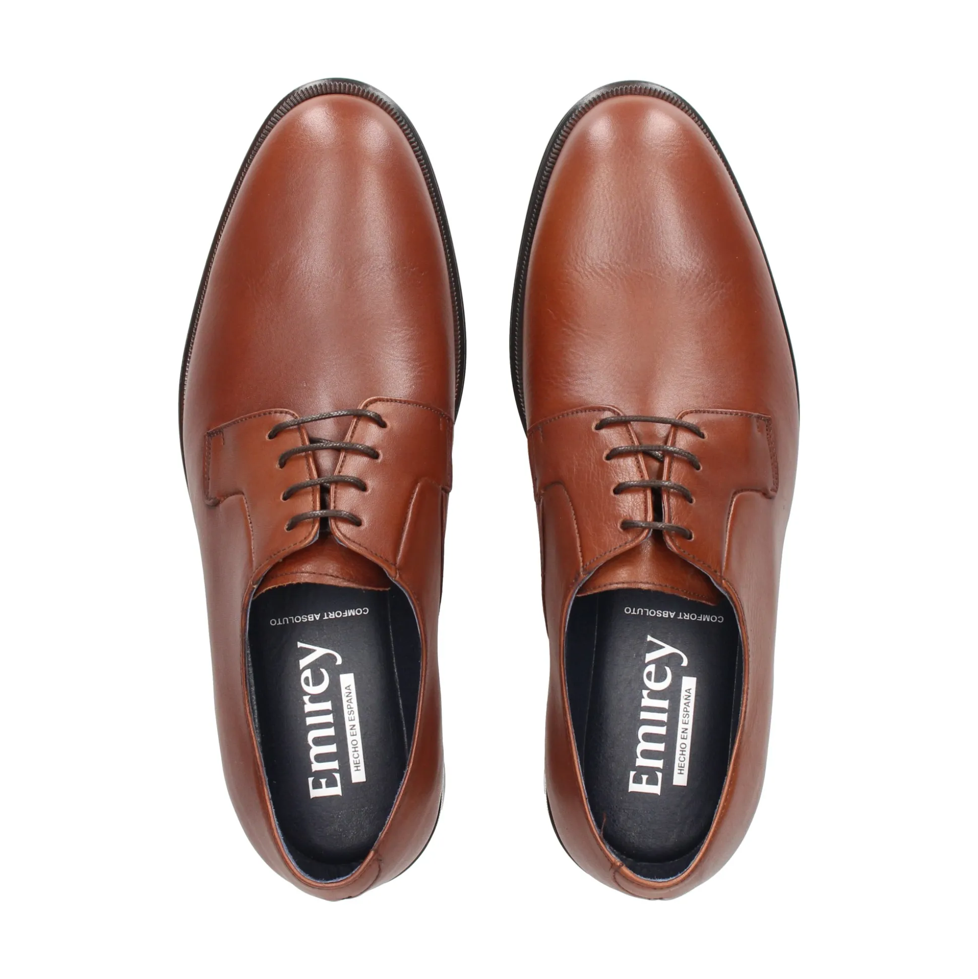 EMIREY Zapatos de vestir de Hombre 11000 NUEZ