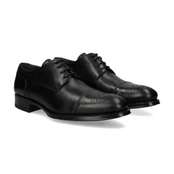 EMIREY Zapatos de vestir de Hombre E-504 NEGRO