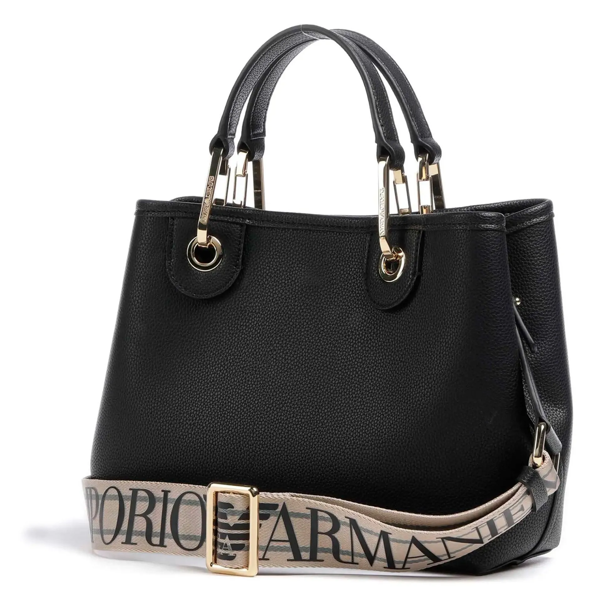 EMPORIO ARMANI Bolsos EW000382 MC032 NERO/SILV