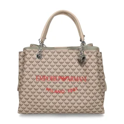 EMPORIO ARMANI Bolsos Y3D159 F1075 ECRU/T.MO