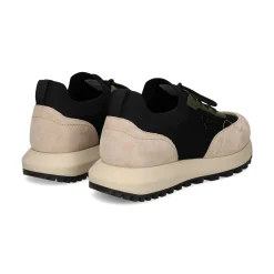 EMPORIO ARMANI Zapatillas de Hombre EM003739 M1013 BEIGE+BLA