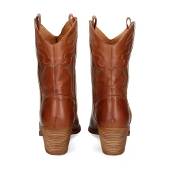 EXE Botas con tacón de Mujer CESAR-700 CAMEL PLATINO