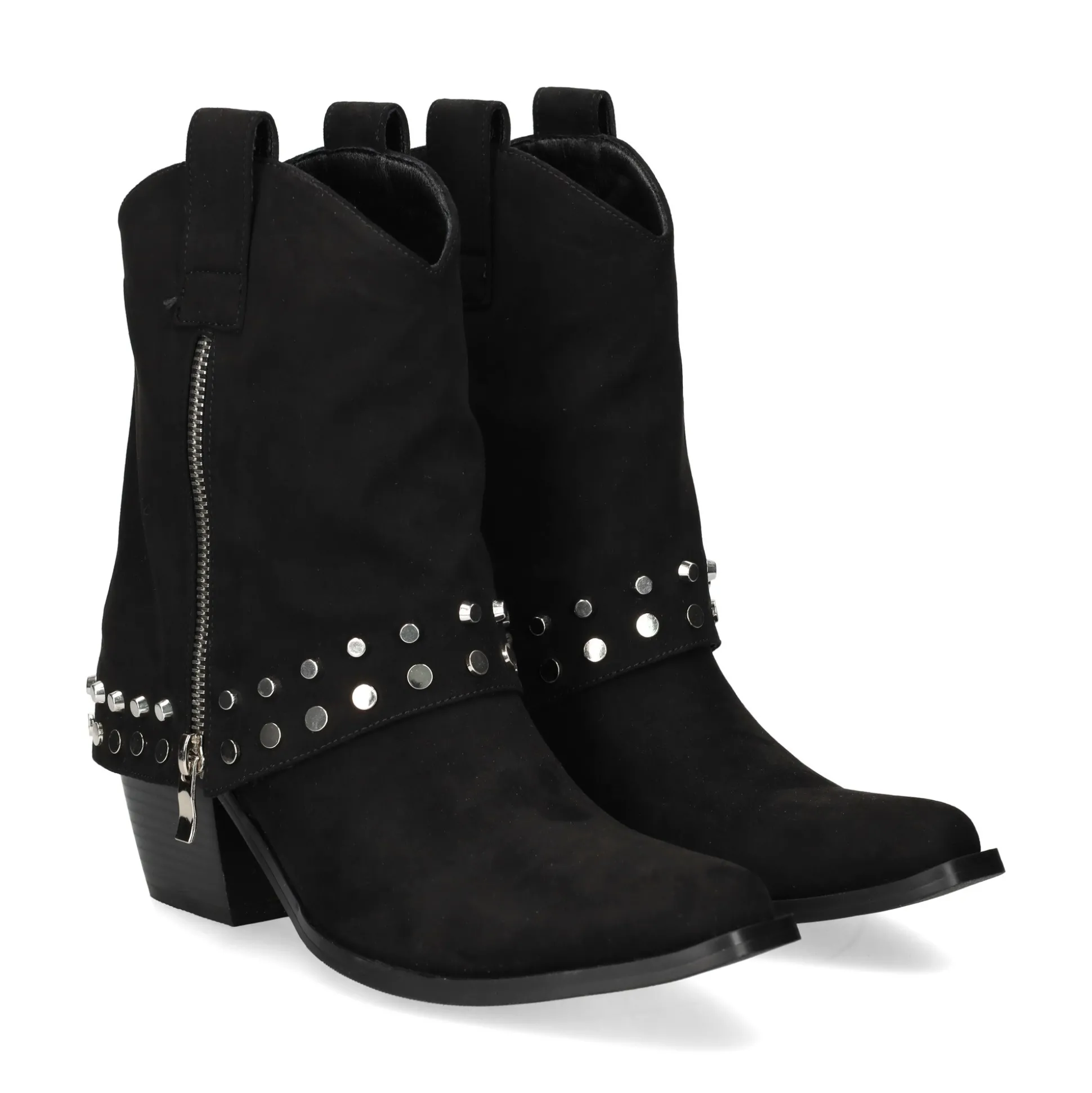 EXE Botines con tacón de Mujer 2153-2323 NEGRO