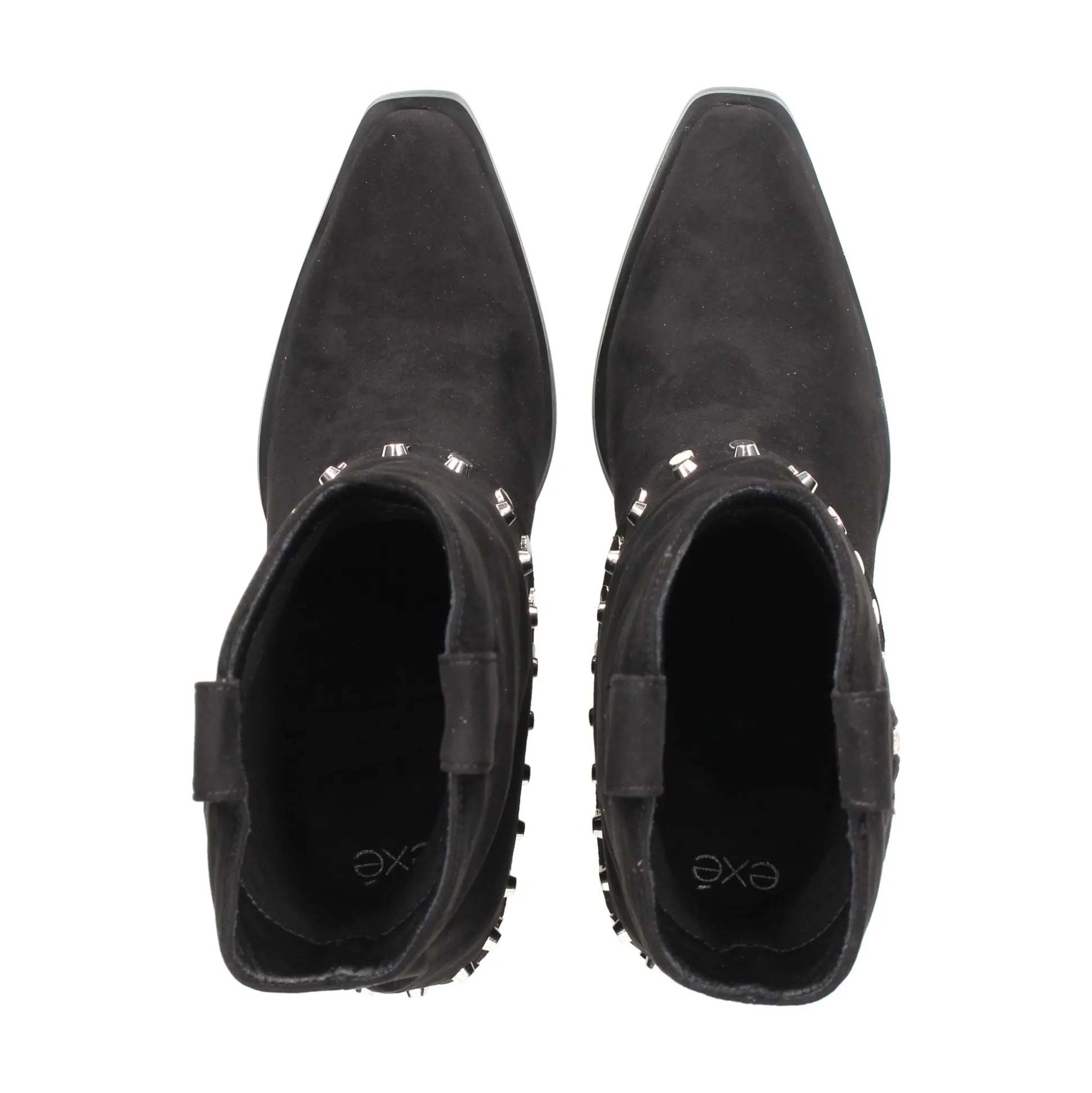 EXE Botines con tacón de Mujer 2153-2323 NEGRO