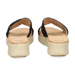 EXE Sandalias con plataforma de Mujer BZX23170-R7 NEGRO