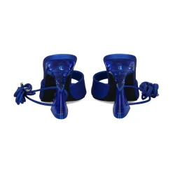 EXE Sandalias con tacón de Mujer CRYSTAL-706 AZUL