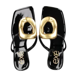 EXE Sandalias con tacón de Mujer SISSY-895 NEGRO
