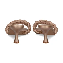 EXE Sandalias con tacón de Mujer JENIFER-040 PINK GOLD