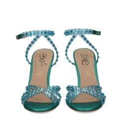 EXE Sandalias con tacón de Mujer JENNY-915 AGUA