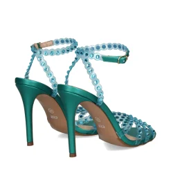 EXE Sandalias con tacón de Mujer JENNY-915 AGUA