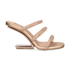 EXE Sandalias cuña de Mujer MAGGIE-822 PINK GOLD