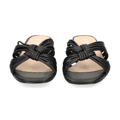 EXE Sandalias planas de Mujer KATY-227 NEGRO