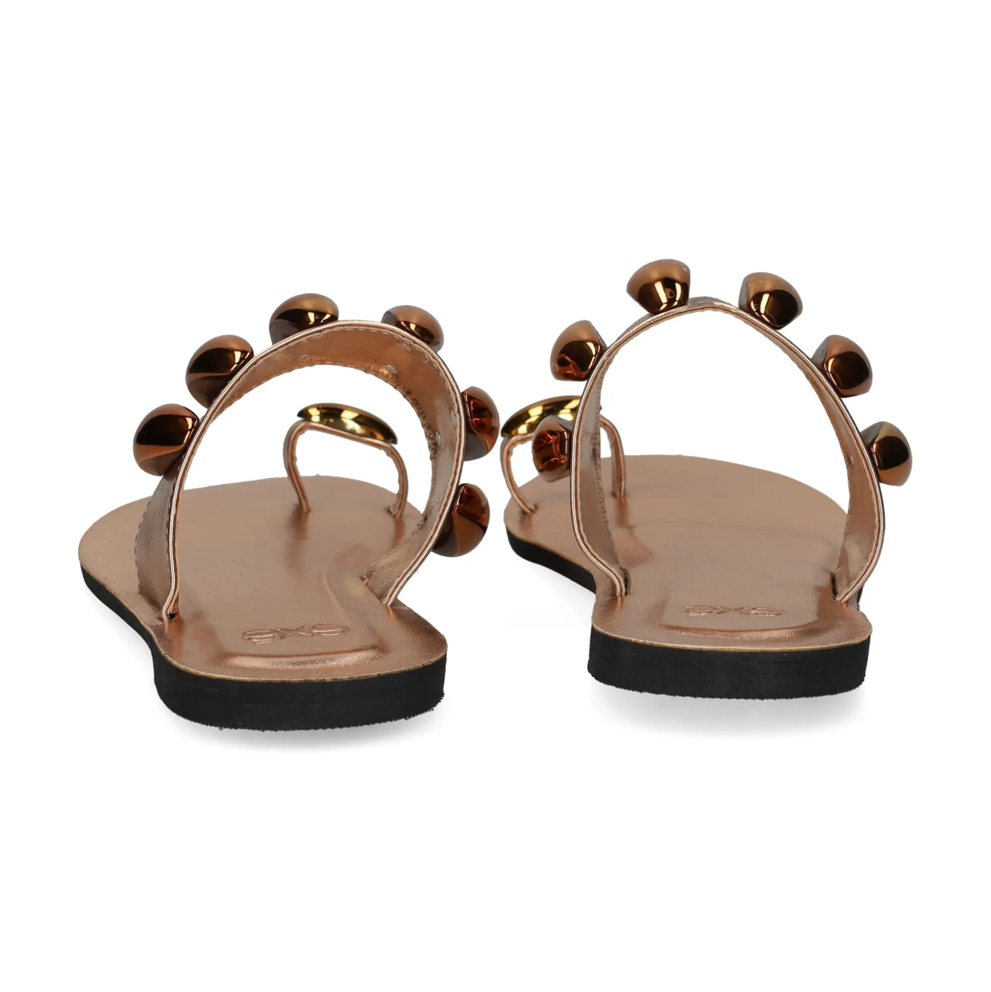 EXE Sandalias planas de Mujer NS-601 BRONCE