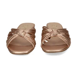 EXE Sandalias planas de Mujer KATY-227 PINK GOLD