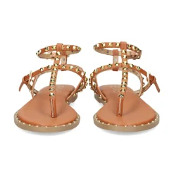 EXE Sandalias planas de Mujer VF239-82 TAN