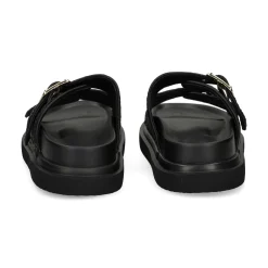 EXE Sandalias planas de Mujer HS53023-2 NEGRO