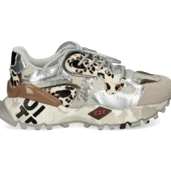 EXE Zapatillas de Mujer 134-10 LEOPARD GREY