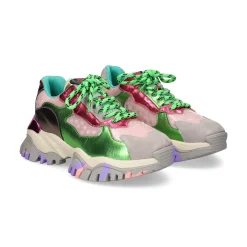 EXE Zapatillas de Mujer 3925-18 GREY PINK