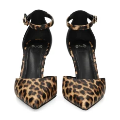 EXE Zapatos de tacón alto PARIS-817 LEOPARD BLACK