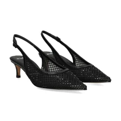 EXE Zapatos de tacón bajo IRIS-222 NEGRO