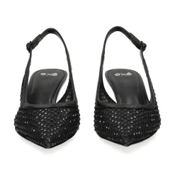 EXE Zapatos de tacón bajo IRIS-222 NEGRO
