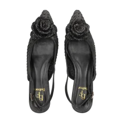 EXE Zapatos de tacón bajo VALENTINA-1637 NEGRO