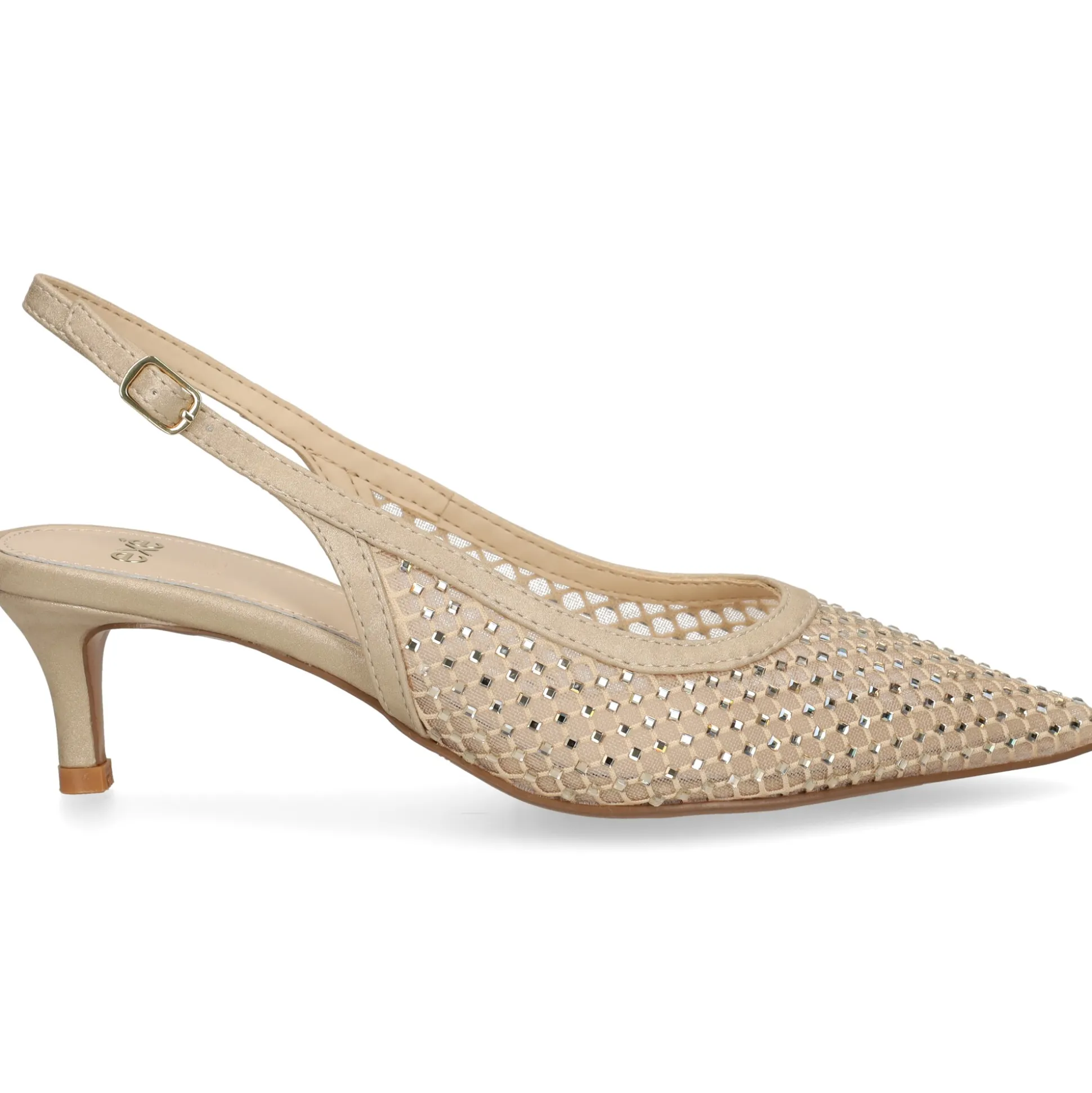 EXE Zapatos de tacón bajo IRIS-222 ORO