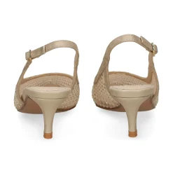 EXE Zapatos de tacón bajo IRIS-222 ORO