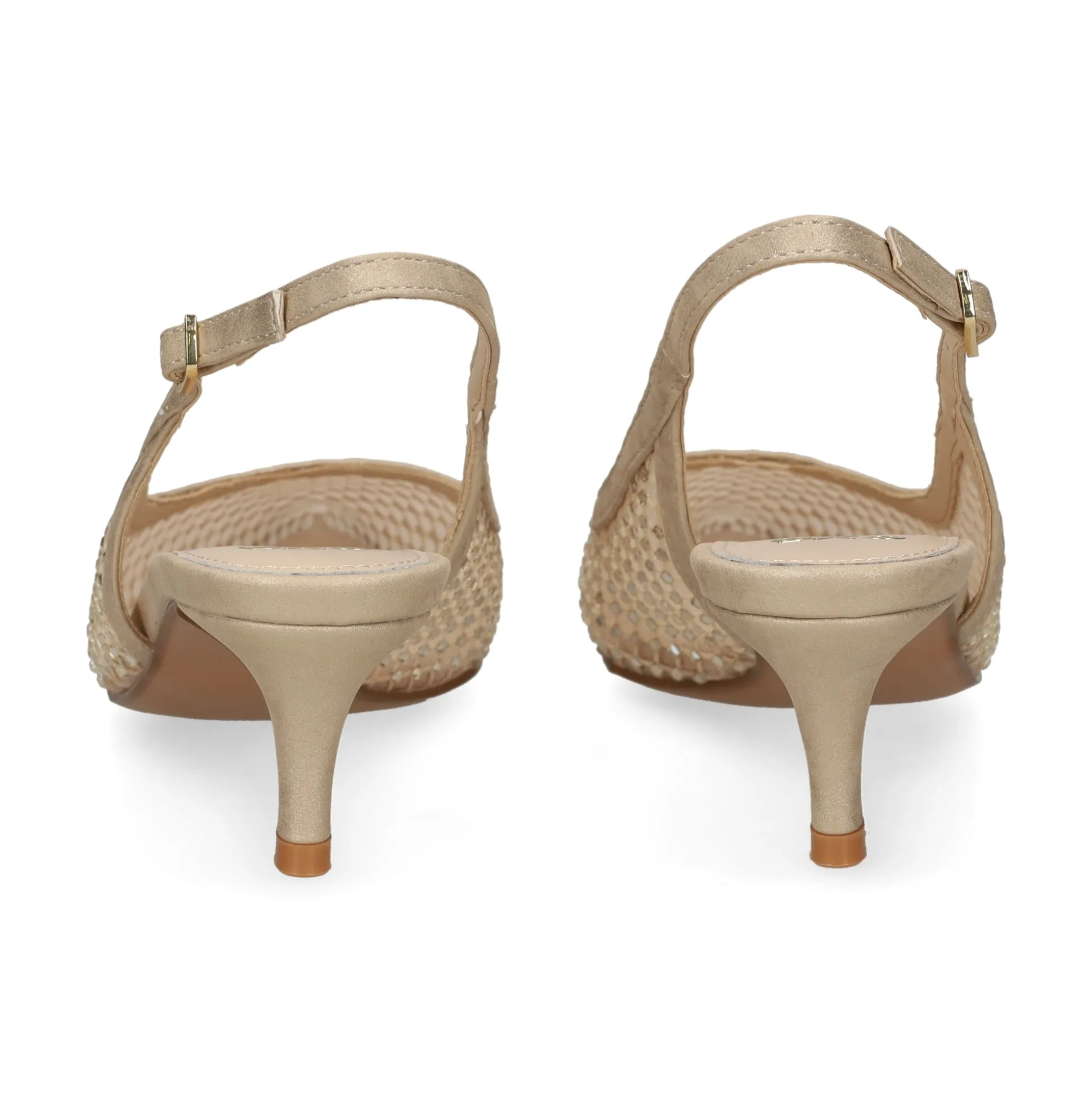 EXE Zapatos de tacón bajo IRIS-222 ORO