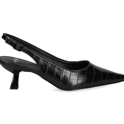 EXE Zapatos de tacón medio de Mujer BLAIR-368 NEGRO