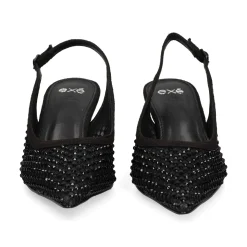 EXE Zapatos de tacón medio de Mujer BLAIR-235 NEGRO