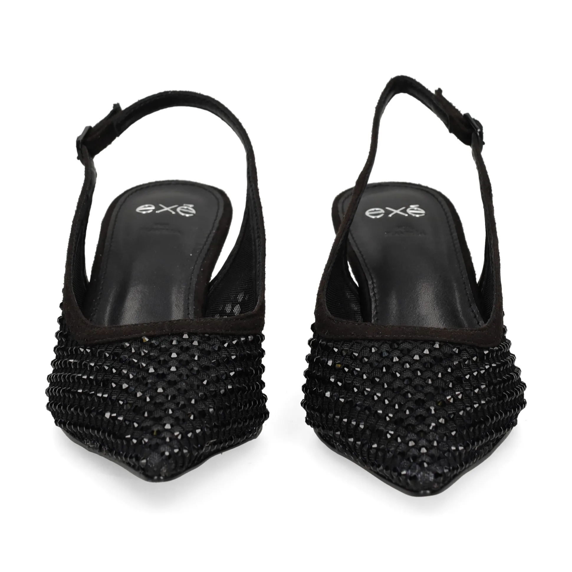 EXE Zapatos de tacón medio de Mujer BLAIR-235 NEGRO