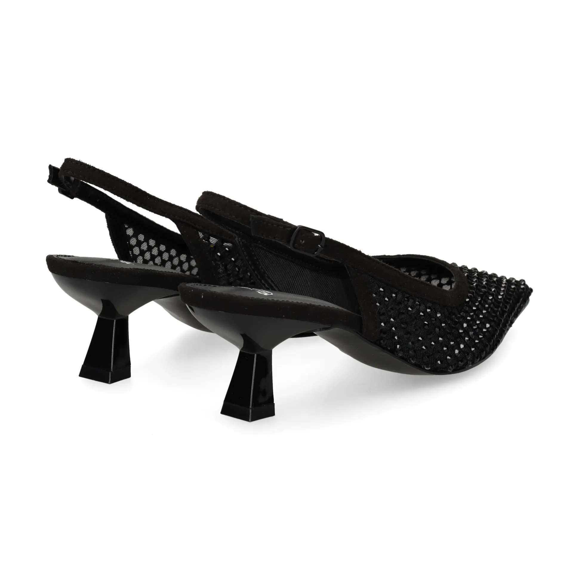 EXE Zapatos de tacón medio de Mujer BLAIR-235 NEGRO