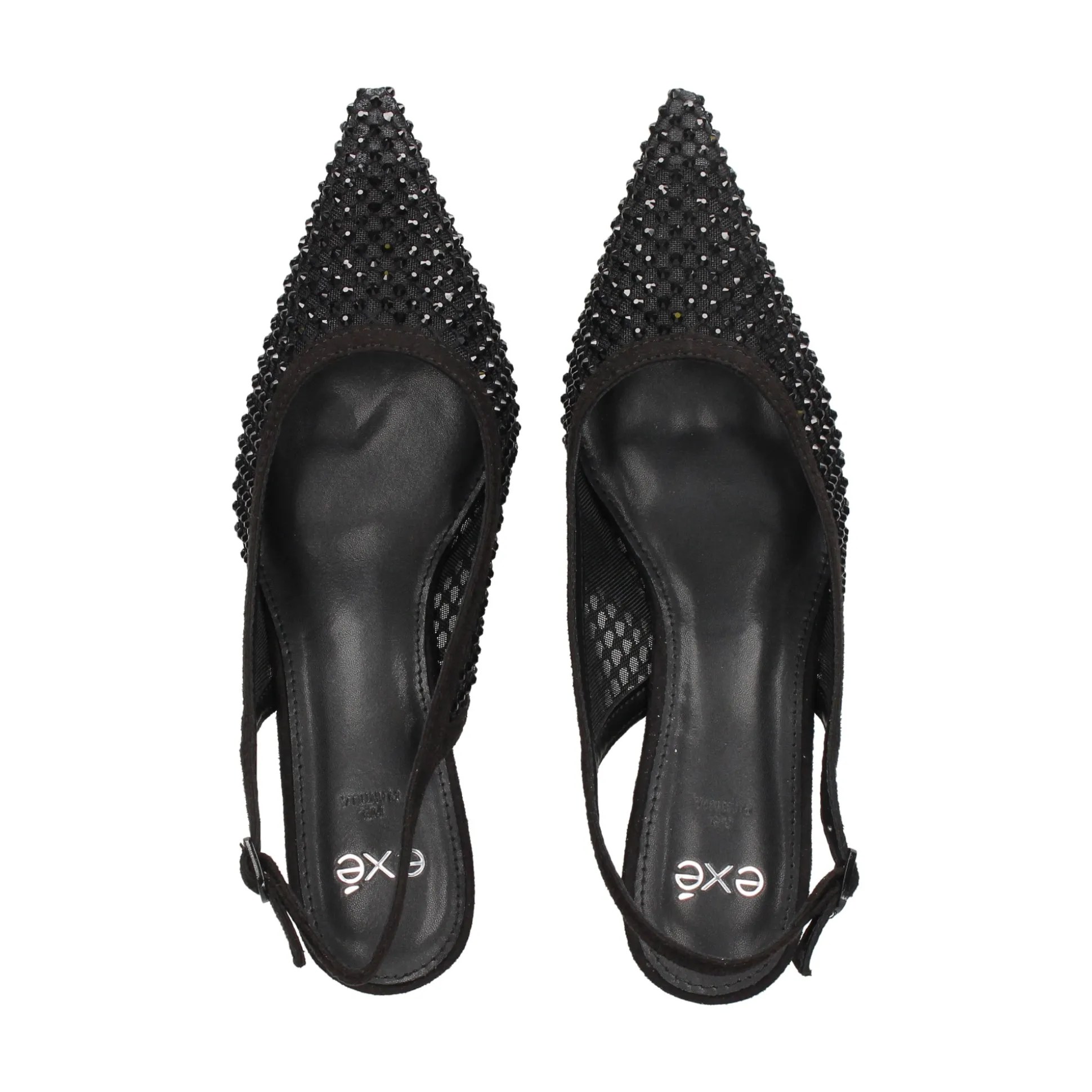 EXE Zapatos de tacón medio de Mujer BLAIR-235 NEGRO