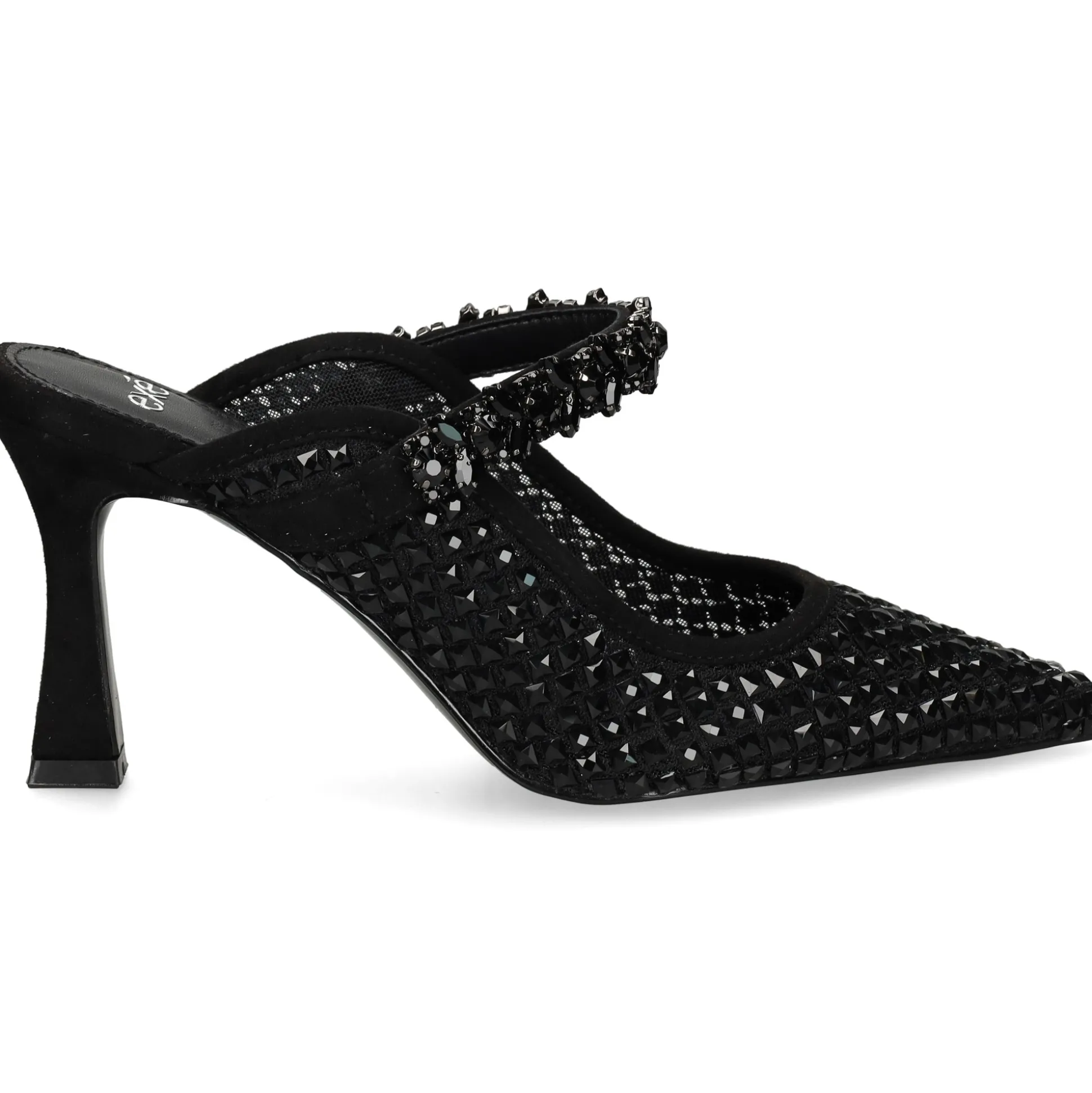 EXE Zuecos de Mujer LAMINA-277 NEGRO
