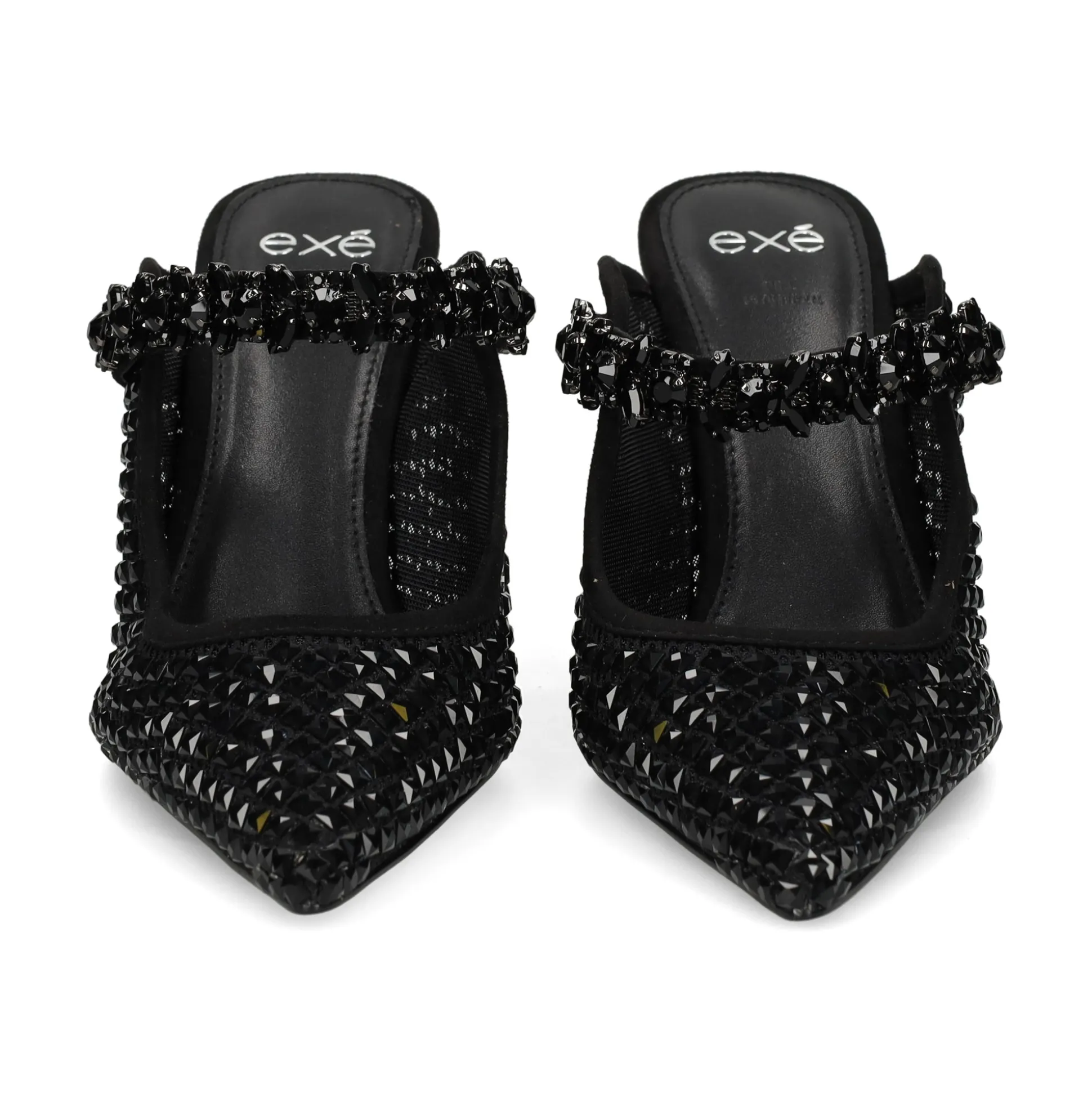 EXE Zuecos de Mujer LAMINA-277 NEGRO