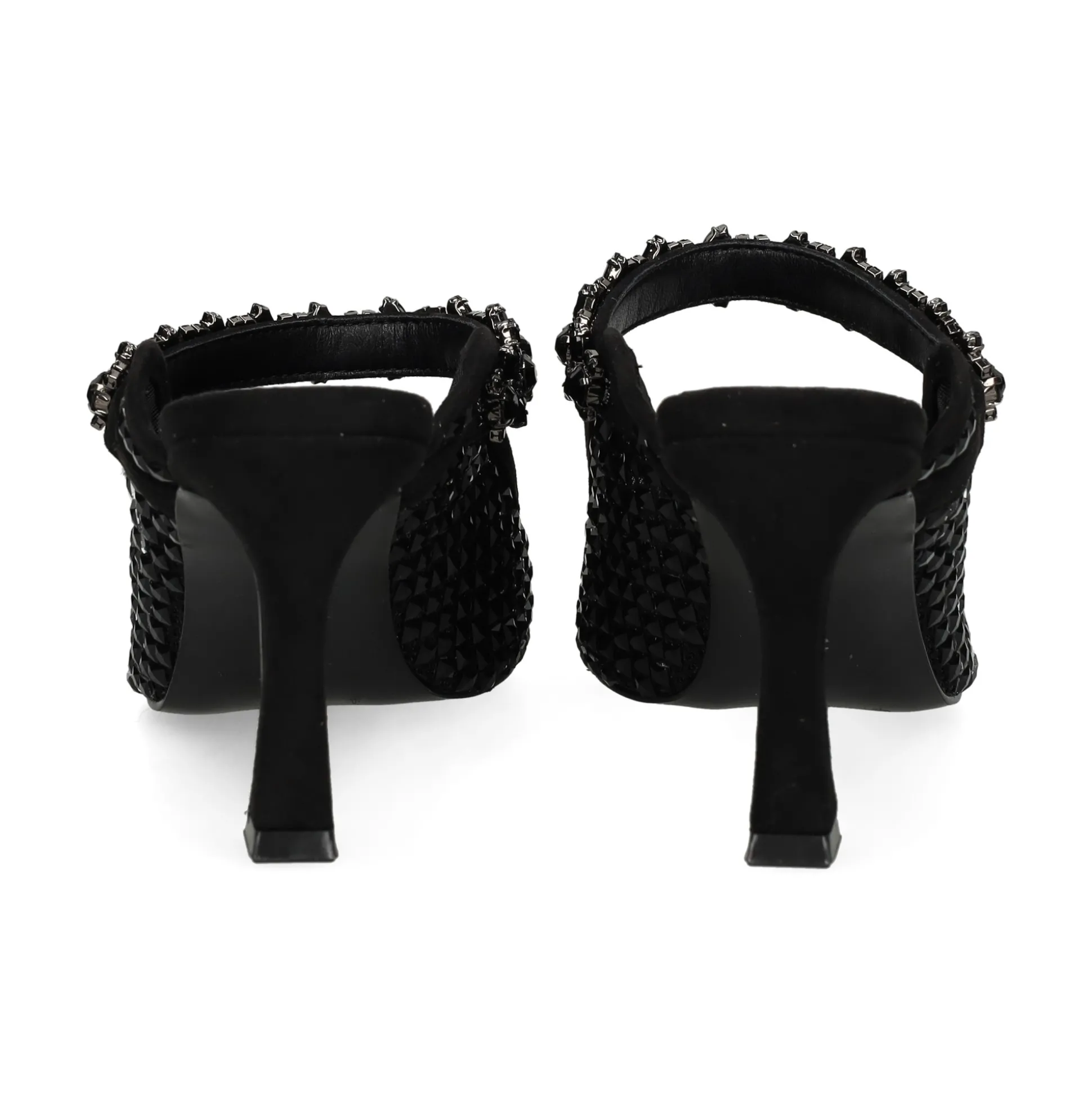 EXE Zuecos de Mujer LAMINA-277 NEGRO