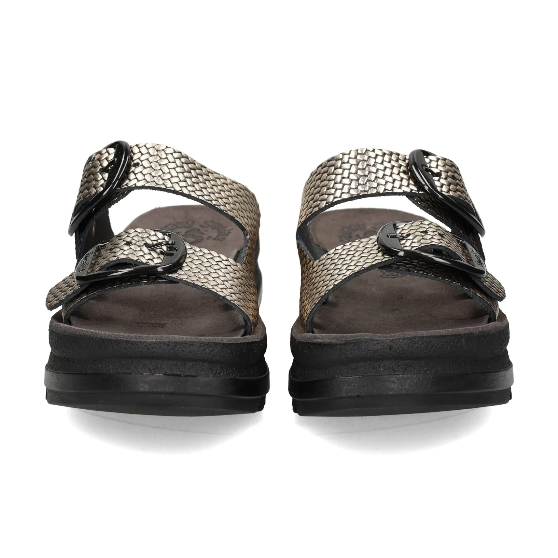 FANTASY Sandalias con plataforma de Mujer GOGO ORO