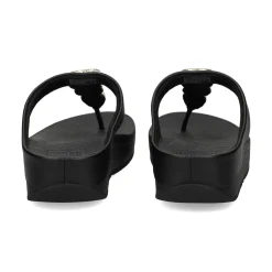 FITFLOP Sandalias cuña de Mujer HX2 001 NEGRO