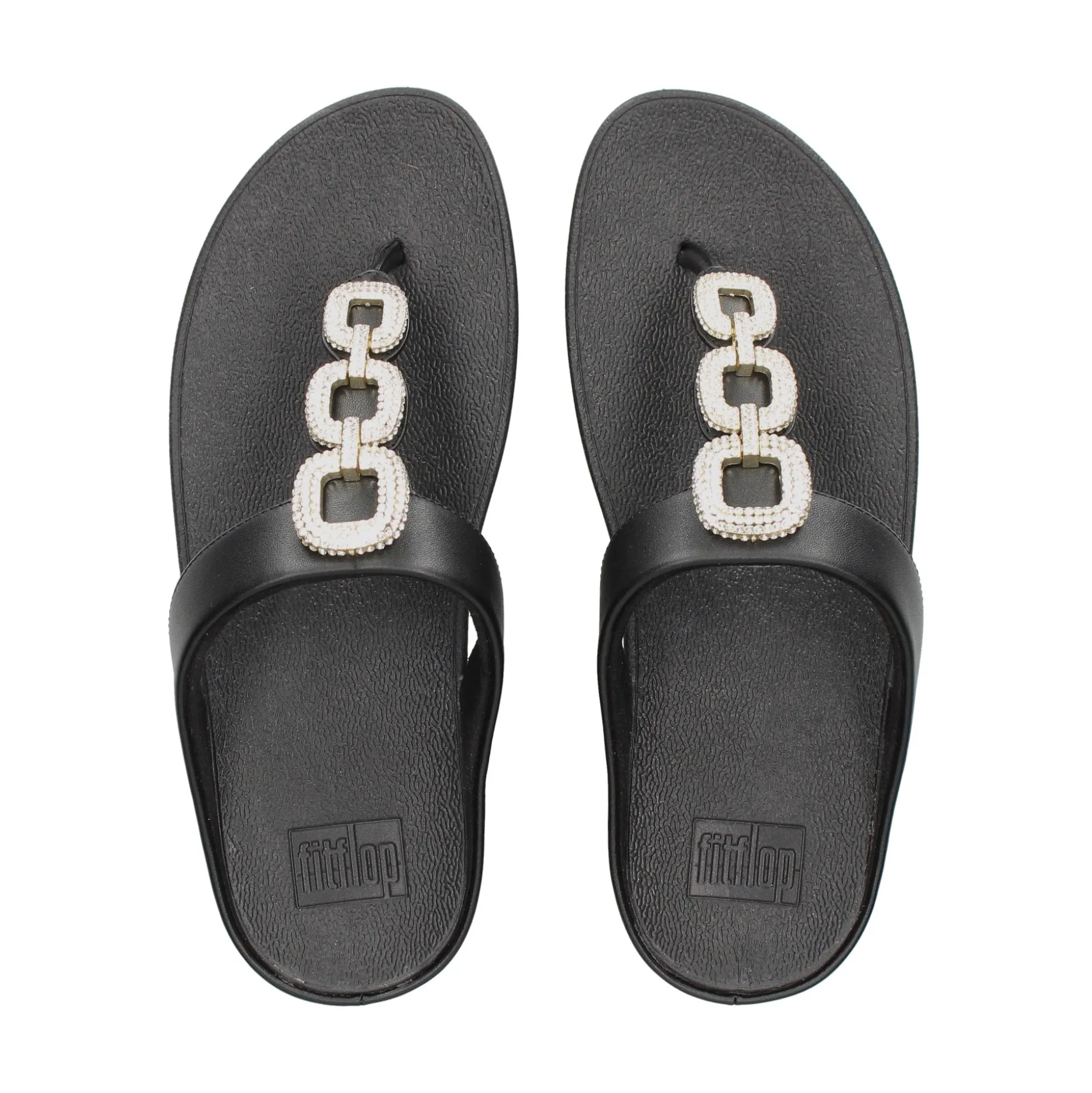 FITFLOP Sandalias cuña de Mujer HX2 001 NEGRO