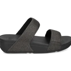 FITFLOP Sandalias cuña de Mujer HR2 B06 Pewter Blac