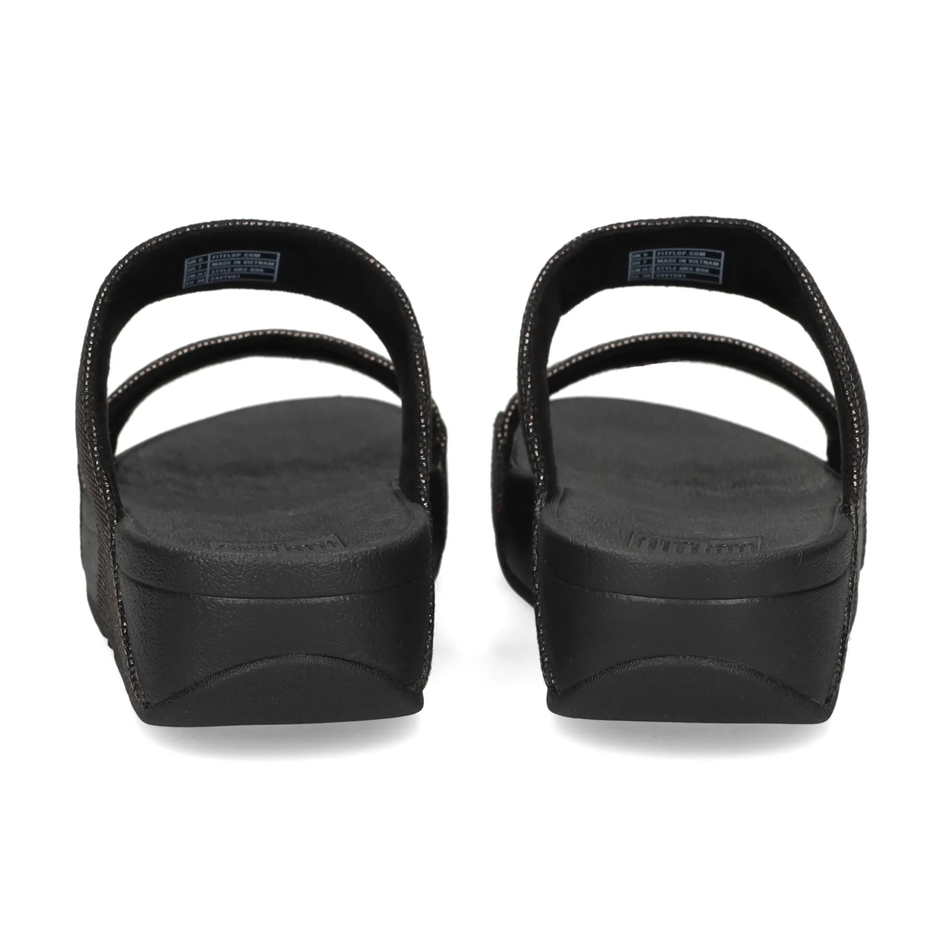FITFLOP Sandalias cuña de Mujer HR2 B06 Pewter Blac