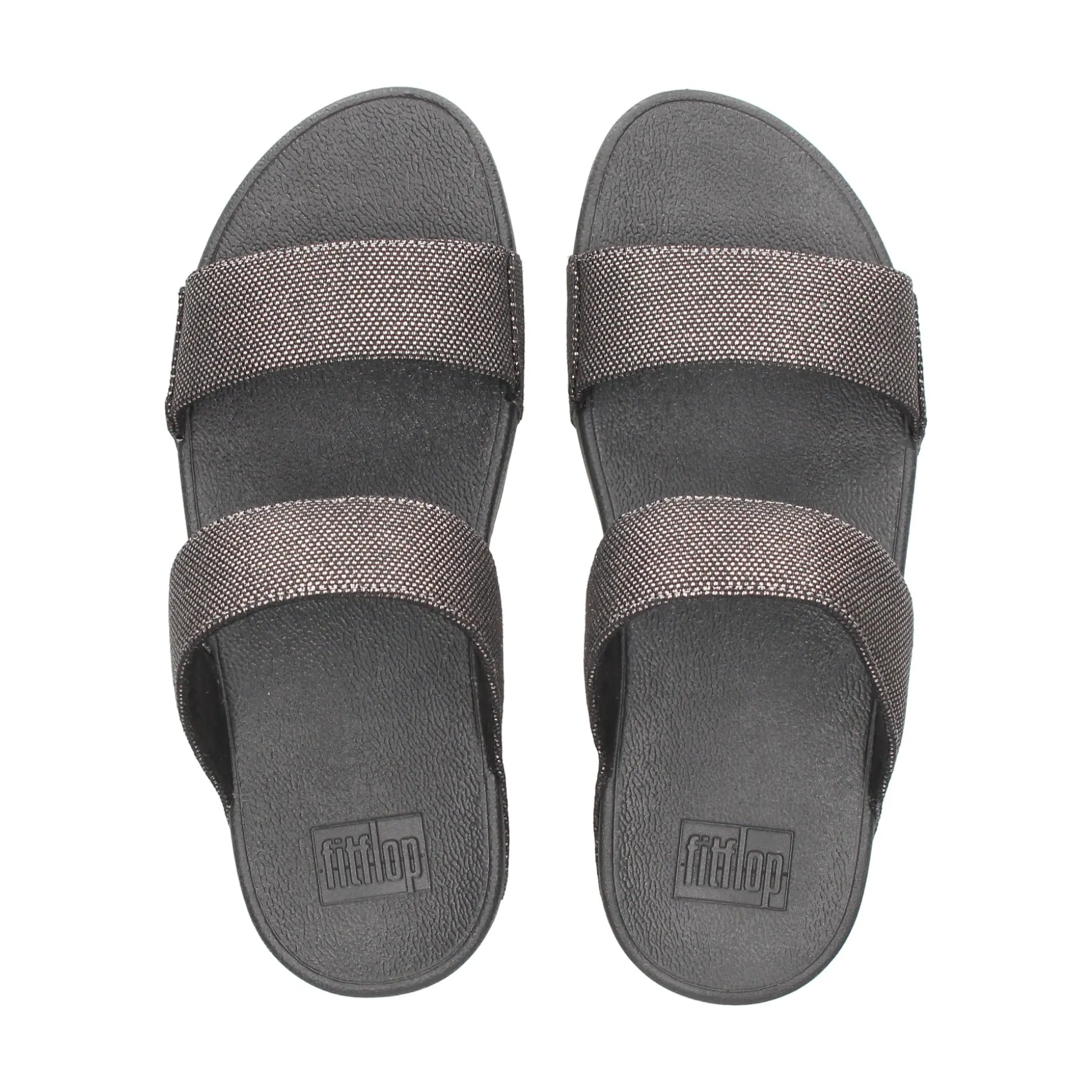 FITFLOP Sandalias cuña de Mujer HR2 B06 Pewter Blac