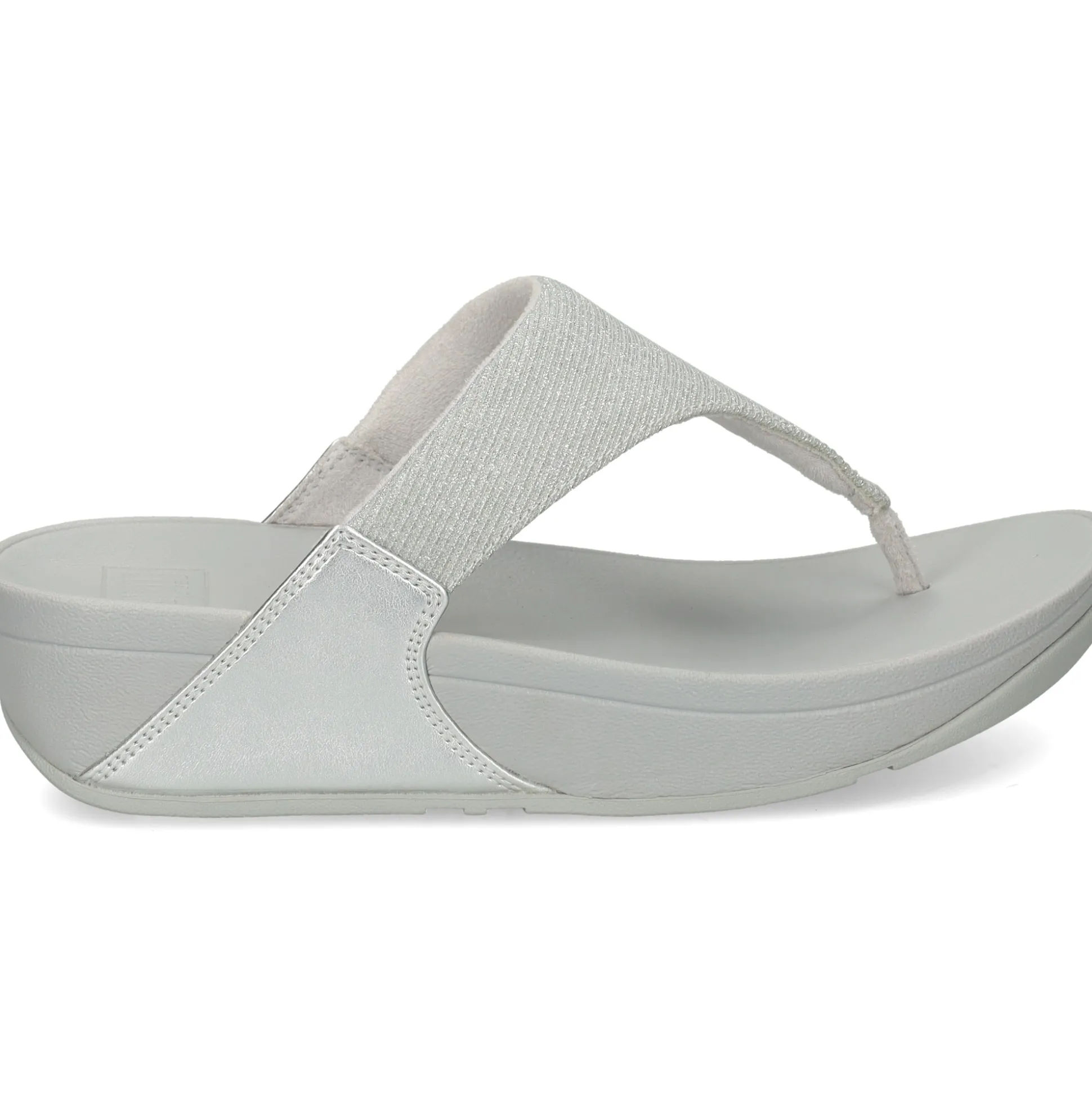 FITFLOP Sandalias cuña de Mujer FZ7 011 PLATA